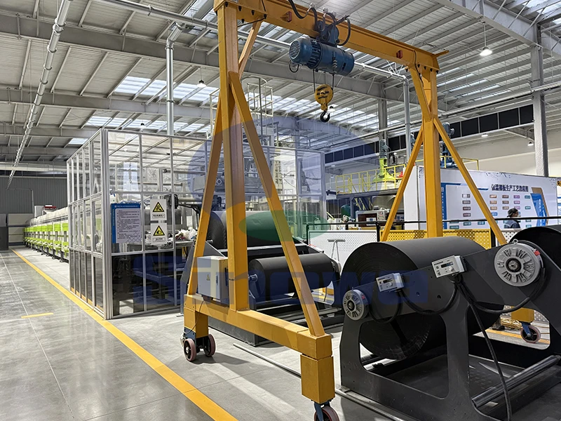 Does The PU Sandwich Panel Line Have Automatic Cutting Function?