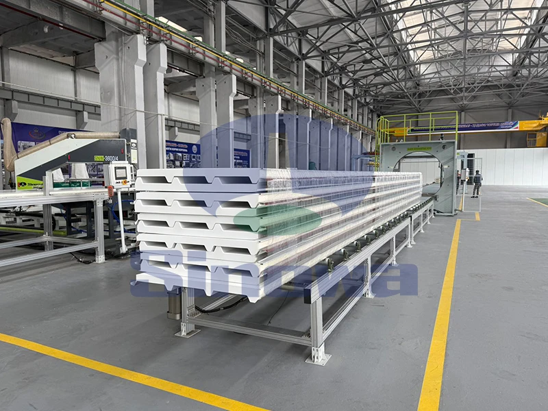 What Is The Size Of Finished Sandwich Panel From The Machine?