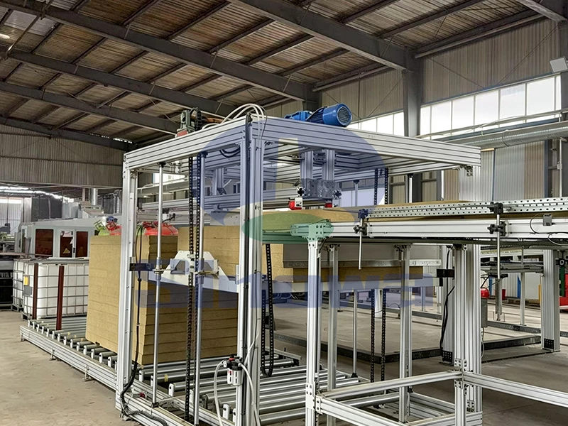 How to Improve Bonding Strength of Rock Wool Sandwich Panel Production Line Finished Boards?