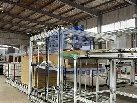 How to Improve Bonding Strength of Rock Wool Sandwich Panel Production Line Finished Boards?