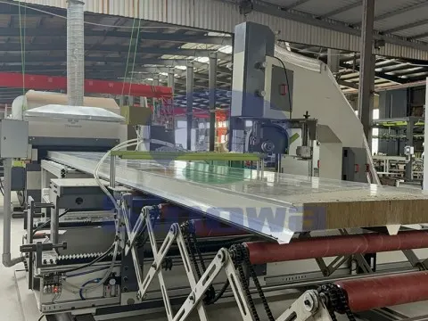 Automatic Rockwool Sandwich Panel Machine