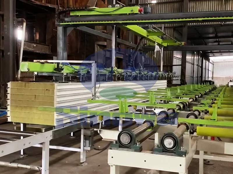 Mineral Wool Sandwich Panel Machine