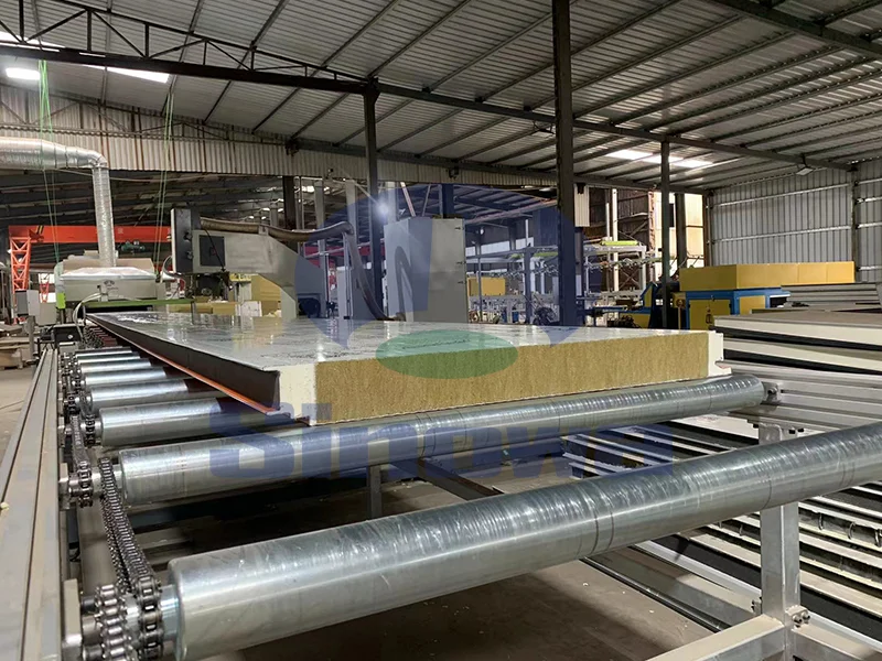 Glass Wool Sandwich Panel Machine