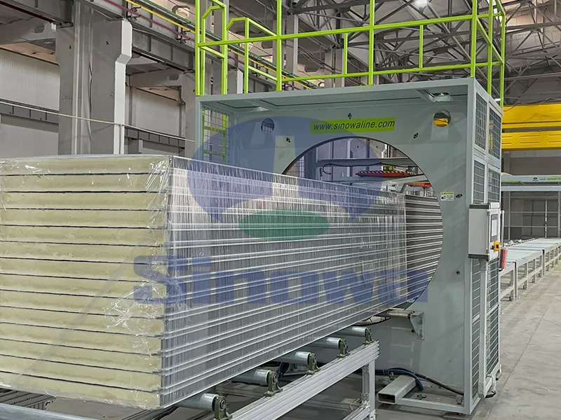 fully automatic sandwich panel production line