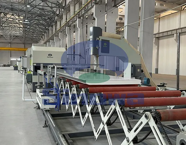 Continuous PUF Sandwich Panel Manufacturing Line