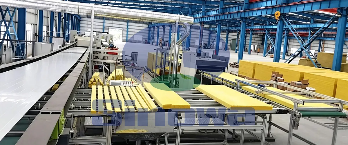 Continuous Rock Wool Sandwich Panel Production Line