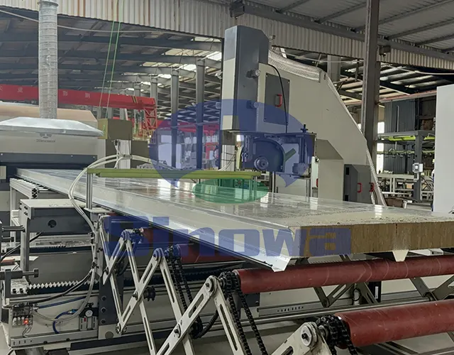 Continuous Mineral Wool Sandwich Panel Production Line